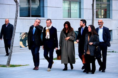 Sandro Rosell, a la porta de l'Audiència (Foto: ACN / arxiu)