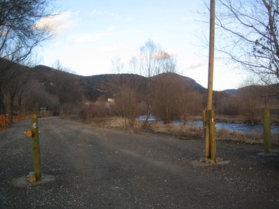Obres al camí de La Seu a Alàs