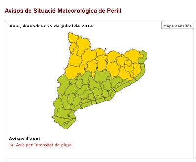 SMC - Avís de perill 25.07.2014
