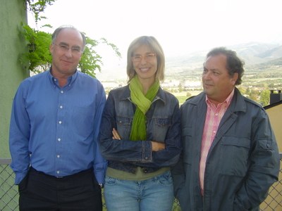 Ricard Lobo, Montse Guiu i Josep Ullés