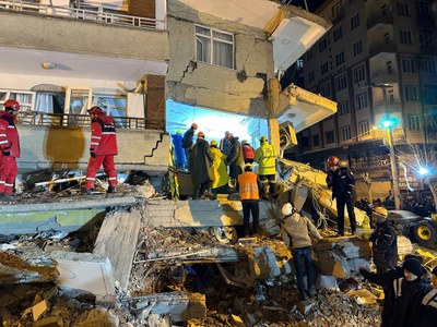 Crida d'emergència pel terratrèmol al Kurdistan, Síria i Turquia (Foto: Fons Català de Cooperació al Desenvolupament)