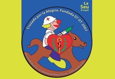 Logotip de l'ONG urgellenca Cruzada por la Alegría