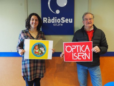 Urgell Garreta i Pere Mentruit, als estudis de RàdioSeu