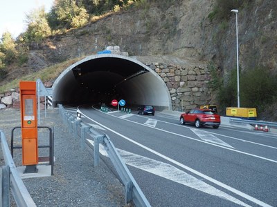 El túnel del Bordar, a l'N-145 (Foto: arxiu)