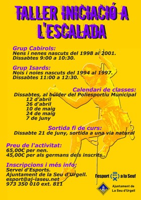 Curs d'escalada