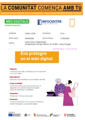 Curs a la Seu d'Urgell per aprendre a protegir-se en el món digital 