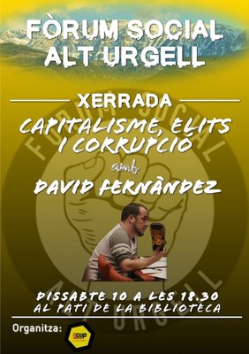 Xerrada de David Fernàndez a la Seu