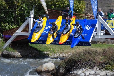 1a Copa d'Espanya d'Eslàlom Extrem, al Parc Olímpic del Segre (Foto: Norbert Aguilera)
