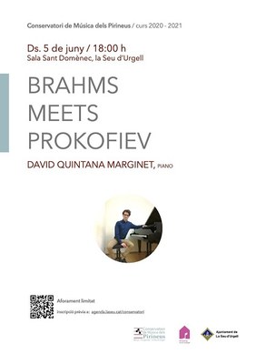 Concert de piano de David Quintana a la Seu d'Urgell