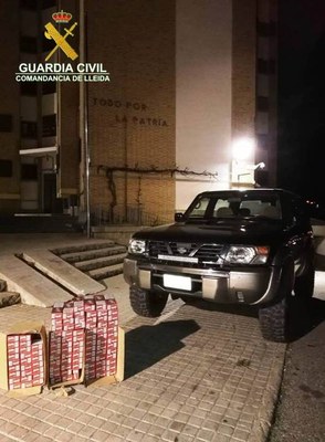 Decomís de tabac a Asnurri