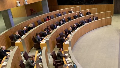 El Consell General d'Andorra, a la seva última sessió de la legislatura (Foto: @ConsellGeneral)