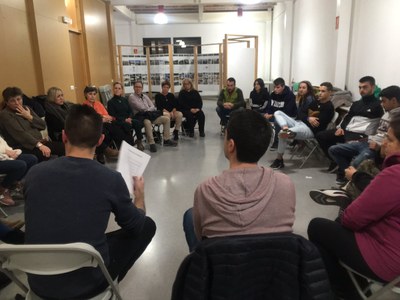 Reunió a la Seu per demanar la municipalització de la UEC, el desembre passat