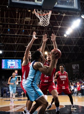 MoraBanc Andorra-Bàsquet Girona, ahir dijous a Andorra la Vella (Foto: www.bca.ad)