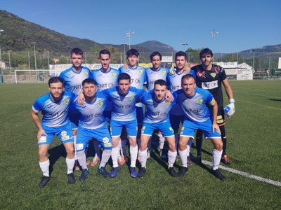 La Seu FC abans del partit amb el Linyola (Foto: La Seu FC)