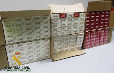 Tabac de contraban intervingut