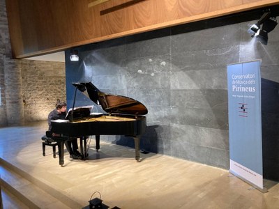 Recital de Marc Pino, alumne del Conservatori de Música dels Pirineus
