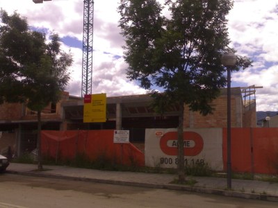 Obres de la nova guarderia municipal