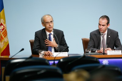 Compareixença d'Antoni Martí i Jordi Alcobé