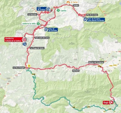 Vuelta Ciclista a España 2013 - Etapa Andorra