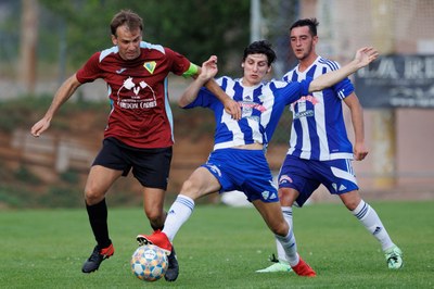 Partit entre el CF Organyà i La Seu FC (Foto: FCF)