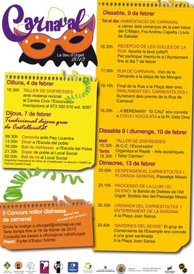 Carnaval 2013 a la Seu d\'Urgell