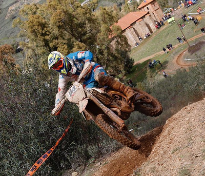 Jaume Betriu, a l'Enduro de Cañamero (KTM)