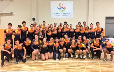 Representants catalans al Campionat d'Espanya Cadet i Juvenil de Patinatge, a la Seu (FCP)
