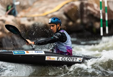 Faust Clotet, bronze a l'Europeu U23 d'eslàlom (Imatge: RFEP)