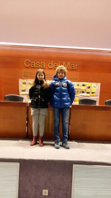 Alumnes de la Seu que han participat al Consell Nacional dels Infants i Adolescents de Catalunya (Foto: Ajuntament de la Seu)