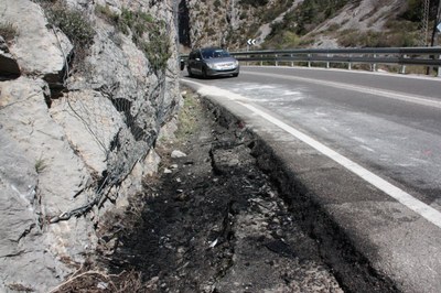 Accident a la C-14 (ACN / Salvador Miret)