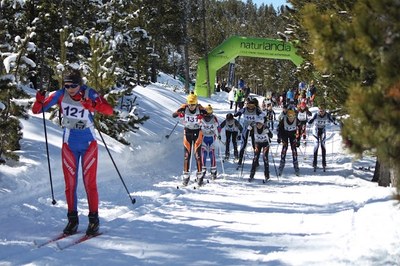 Campionat de Catalunya Relleus d'esquí de fons 2013