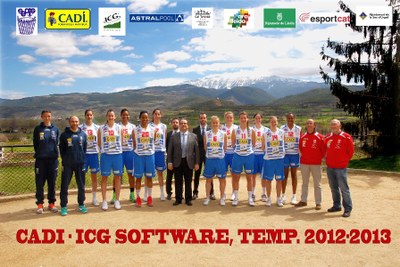Cadí ICG Software 2012-2013 - Foto oficial