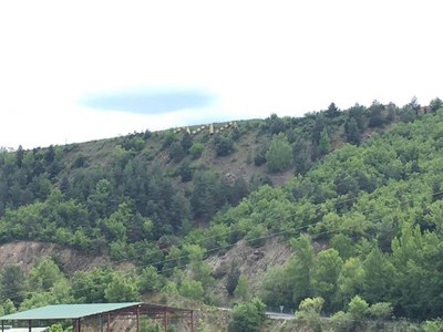 Zona on s'ha produït l'accident d'un ultralleuger, a tocar de l'Aeroport Andorra-la Seu
