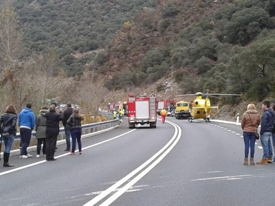 Accident a la N-145 (11.2013)