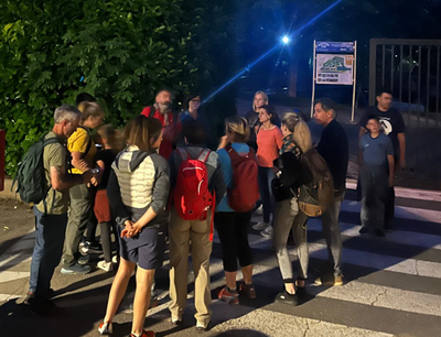 Sortida sobre ratpenats, en el marc del Festival de Senderisme Camina Pirineus (Foto: CCAU)