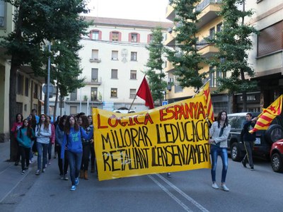 Vaga contra la Llei Wert - 24 d'octubre