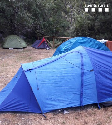 Pernoctació al PN Aigüestortes (Foto: Agents Rurals)