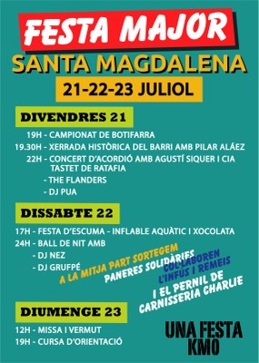 Festa Major del barri de Santa Magdalena de la Seu