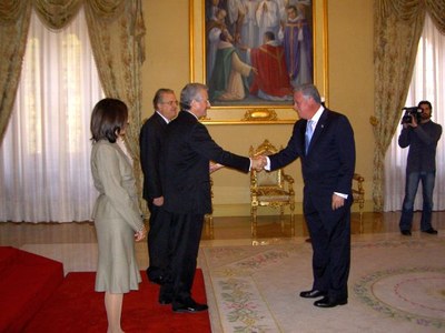 Presentació de l'ambaixador de Mèxic