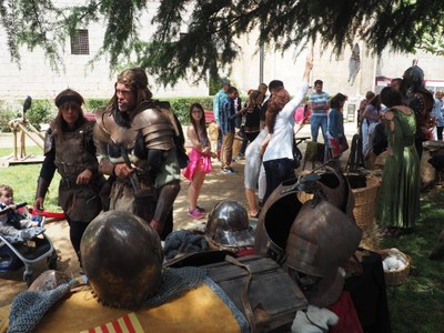 Escenificacions del Mercat Medieval al parc del Cadí