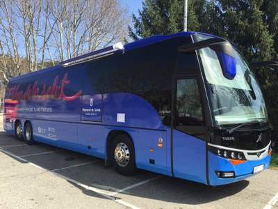 El Bus de la Salut, a la Seu
