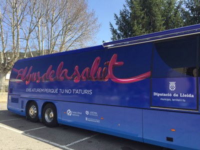 El Bus de la Salut, a la Seu