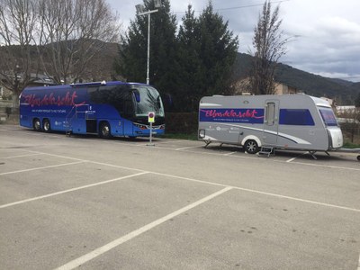 El Bus de la Salut, a la Seu