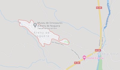 Areny de Noguera (Google Maps)