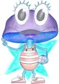 Dibuix original de la Tata, la mascota del Sedis