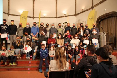 Acte de lliurament de premis del Cadí Circuit Fer 2021 (Foto: Lluís Roig)