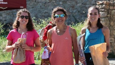 Podi absolut femení de la Radikal Estana 2025 (Foto: Cadí Circuit Fer)