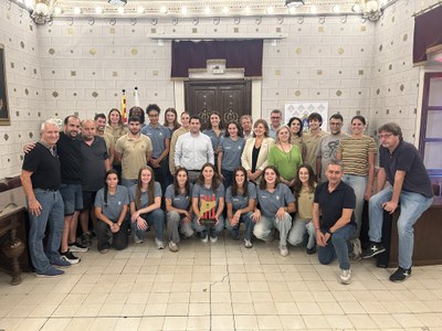 Reconeixement de l'Ajuntament de la Seu d'Urgell al Cadí La Seu per la consecució de la seva vuitena Lliga Catalana Femenina (Foto: RàdioSeu)