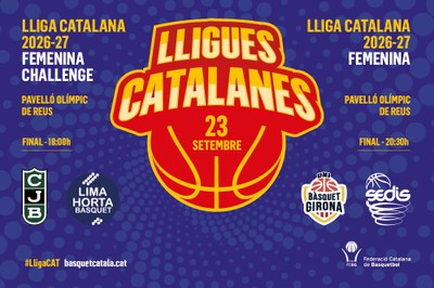 Cartell de la Lliga Catalana Femenina 2026