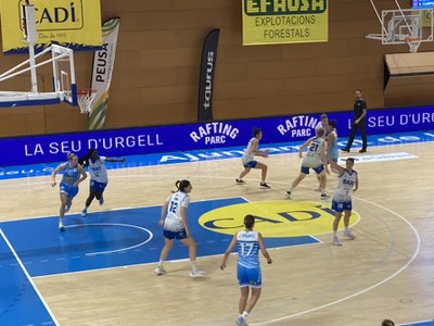 Partit entre el Cadí La Seu i el Baxi Ferrol a la primera volta de la Lliga 